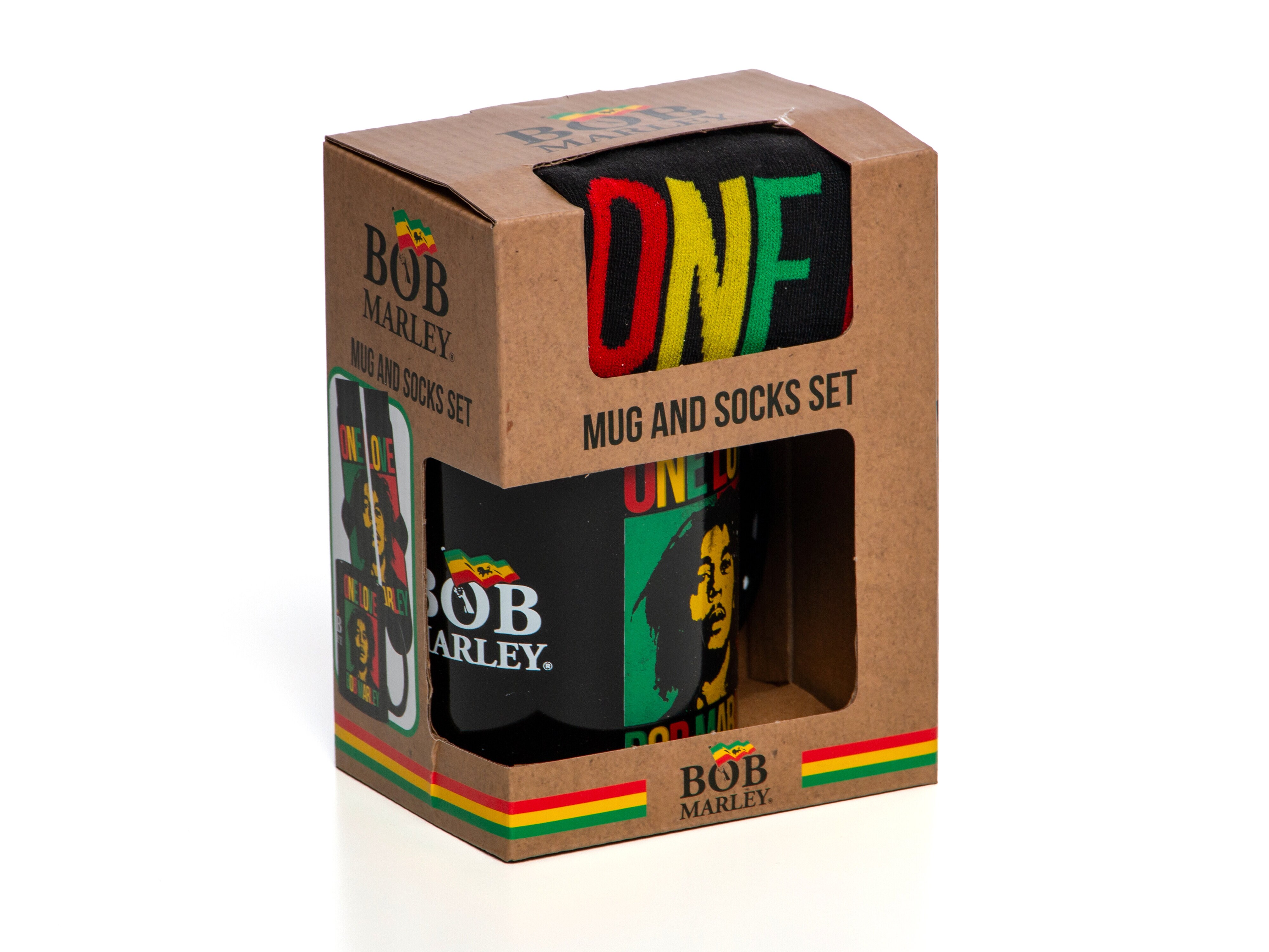 Bob Marley Krus & Strømper Gavesæt