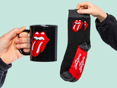 The Rolling Stones kopp & sokker gavesett