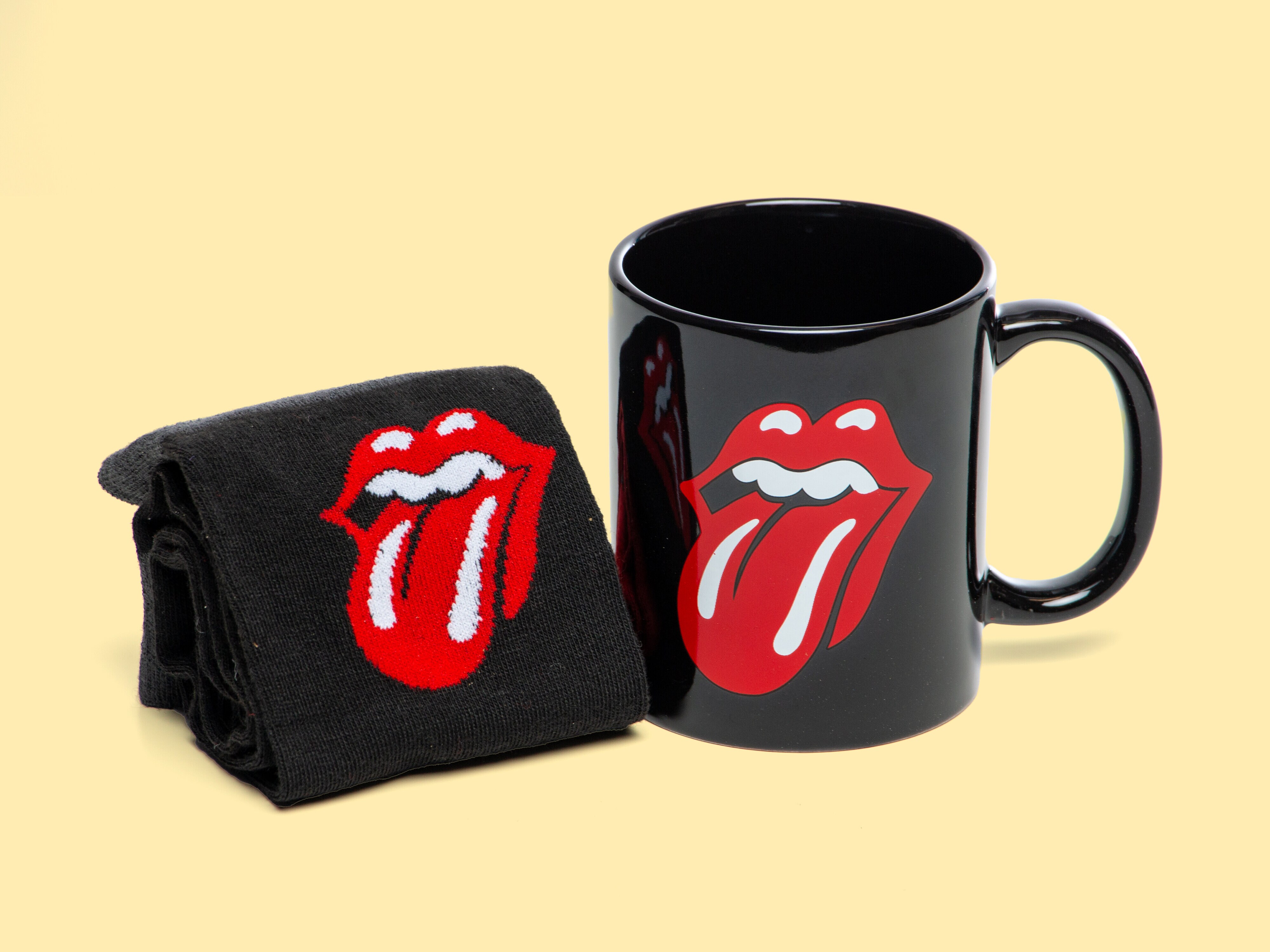 The Rolling Stones kopp & sokker gavesett