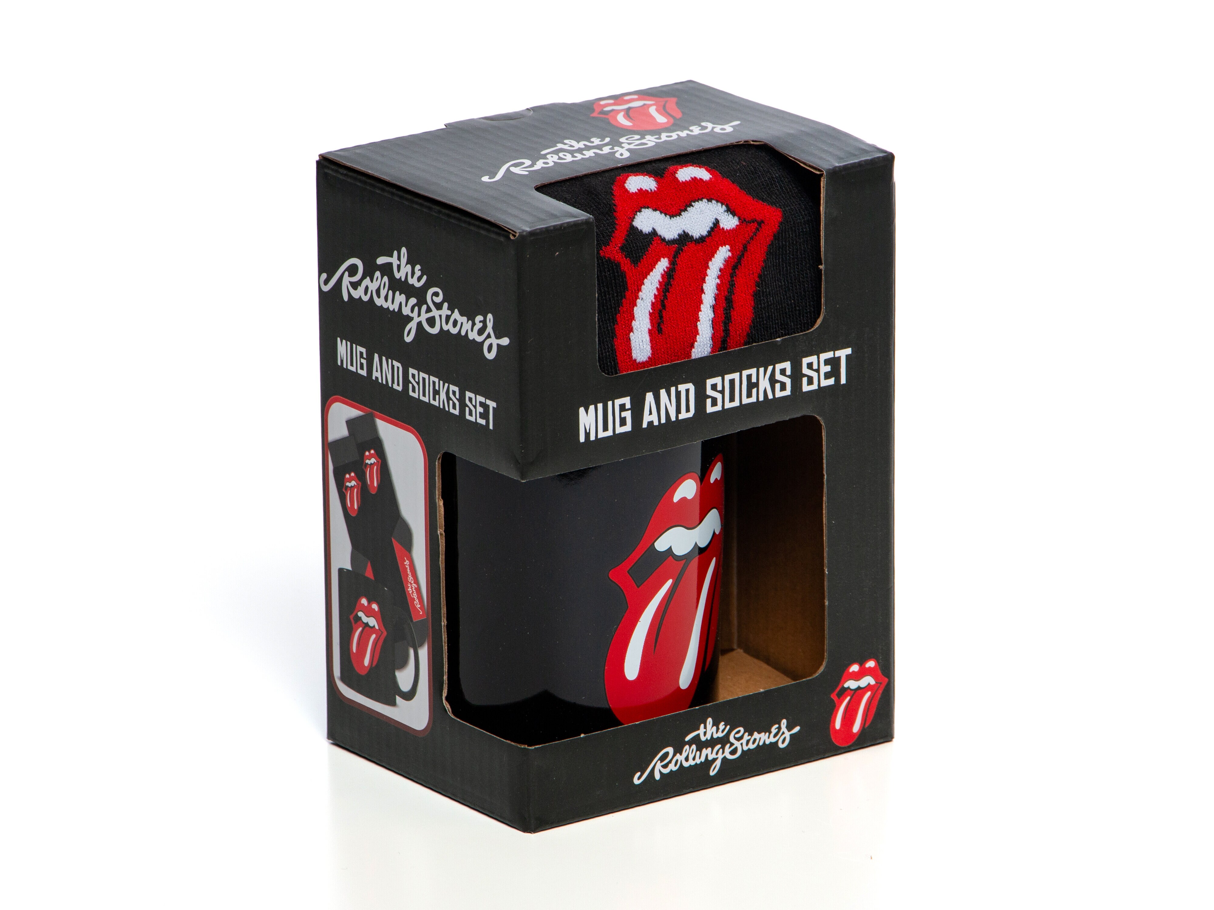 The Rolling Stones kopp & sokker gavesett