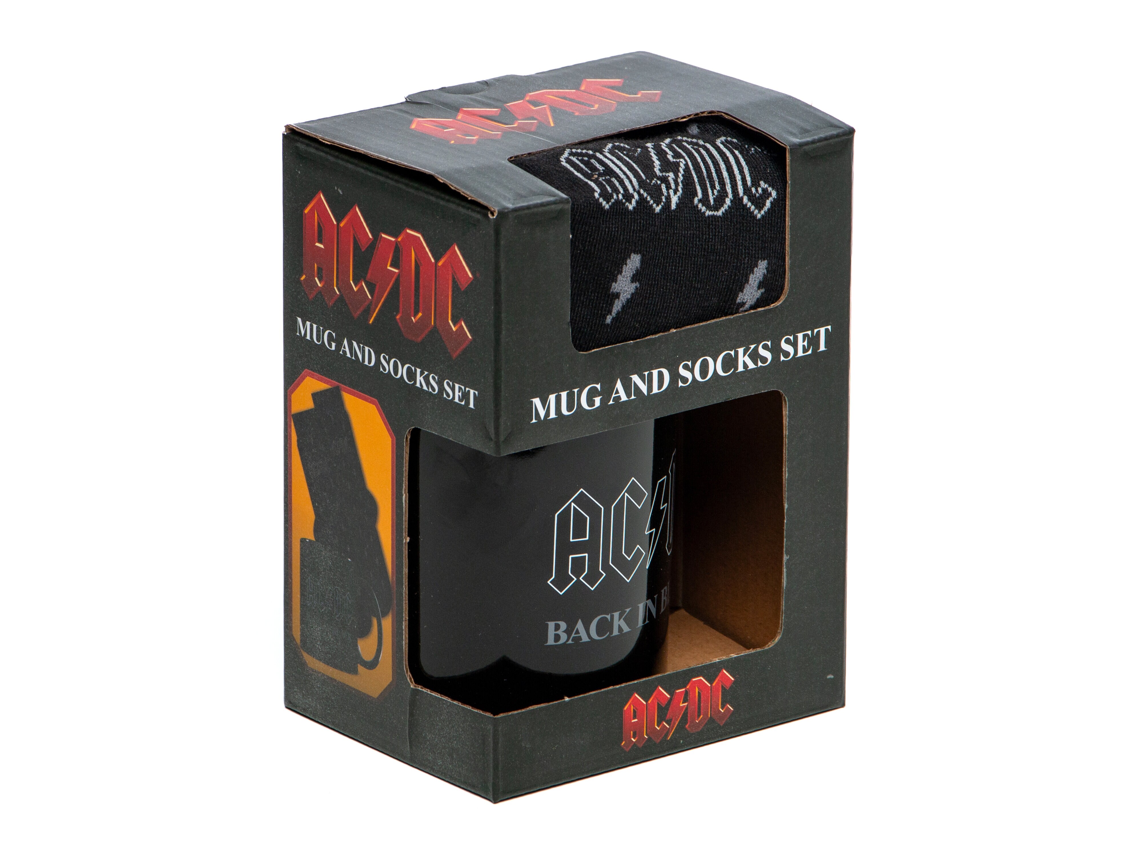 AC/DC Mugg & Strumpor Presentset