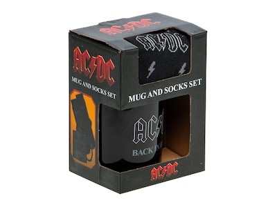 AC/DC kopp & sokker gavesett