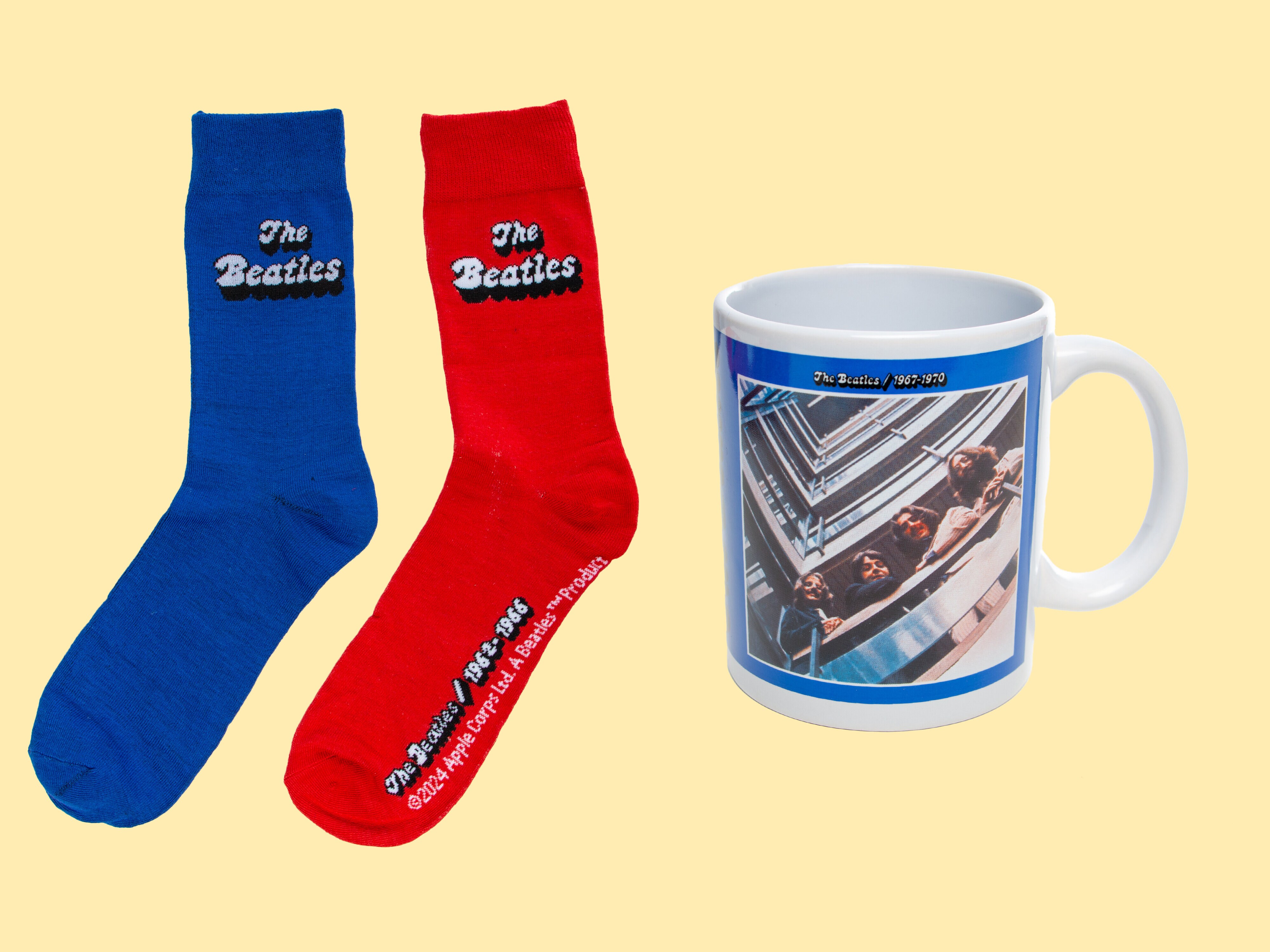 The Beatles Tasse & Socken Geschenk-Set