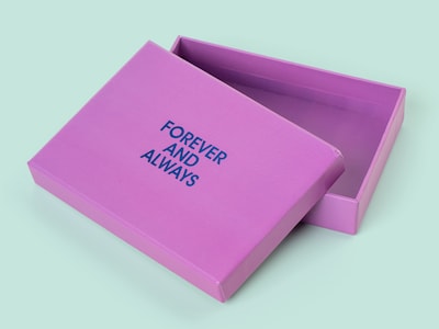 Geschenkbox Forever And Always