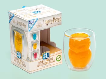Harry Potter Hedwig 3D Lasi