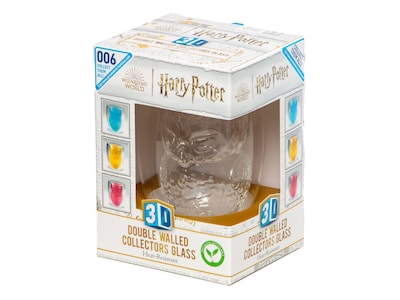 Harry Potter Hedwig 3D Lasi