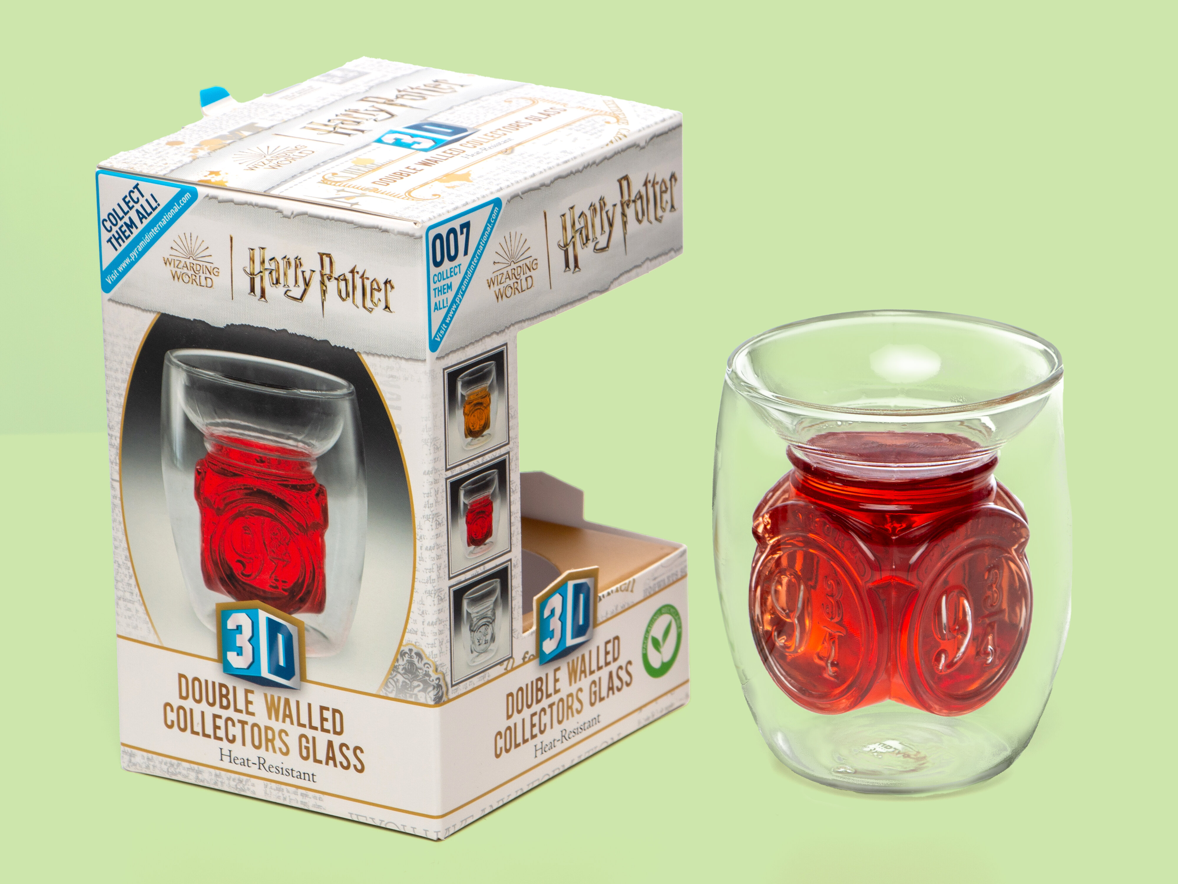 Harry Potter plattform 9¾ 3D glass