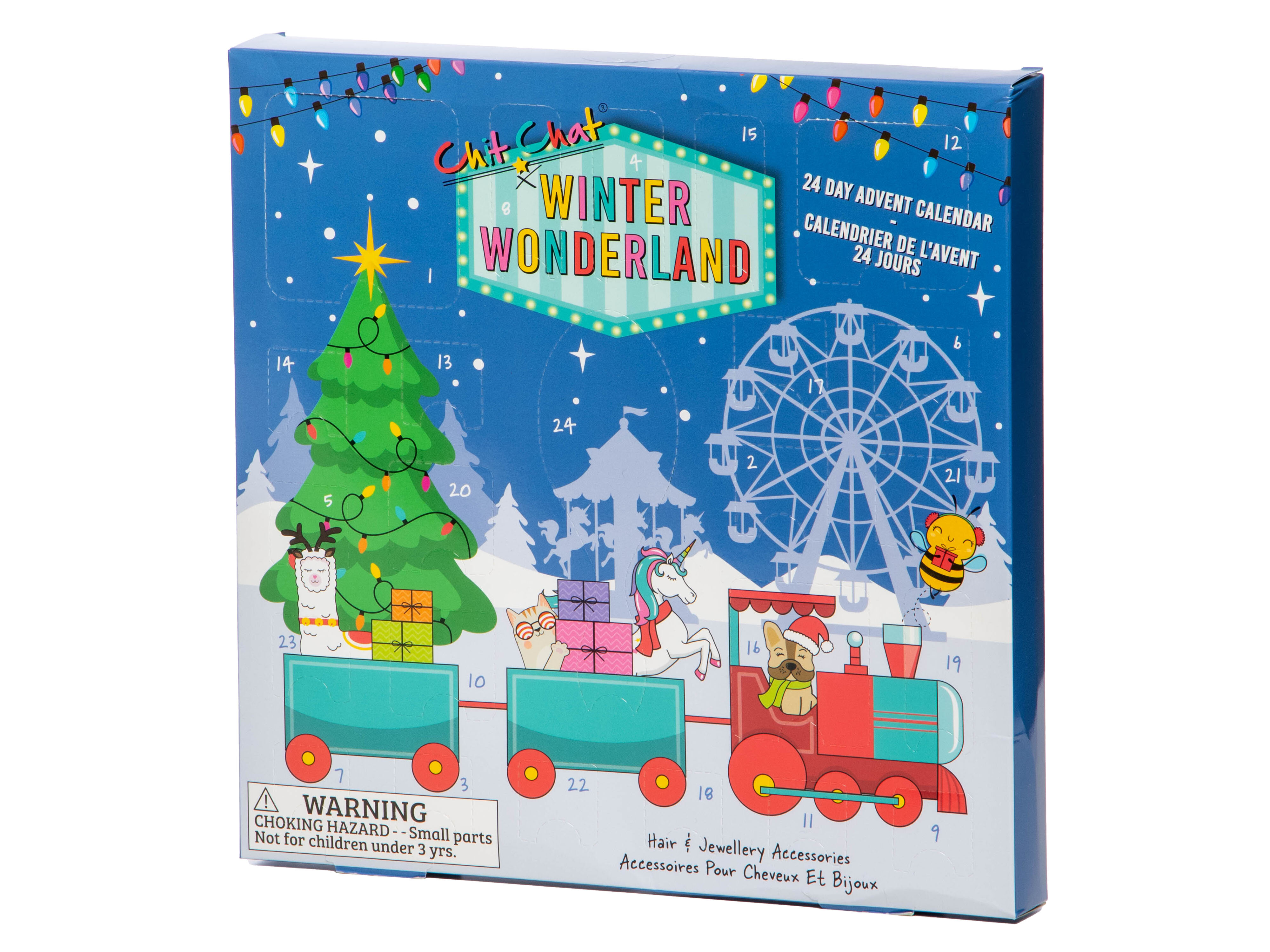 Adventskalender mit Haar-Accessoires & Schmuck