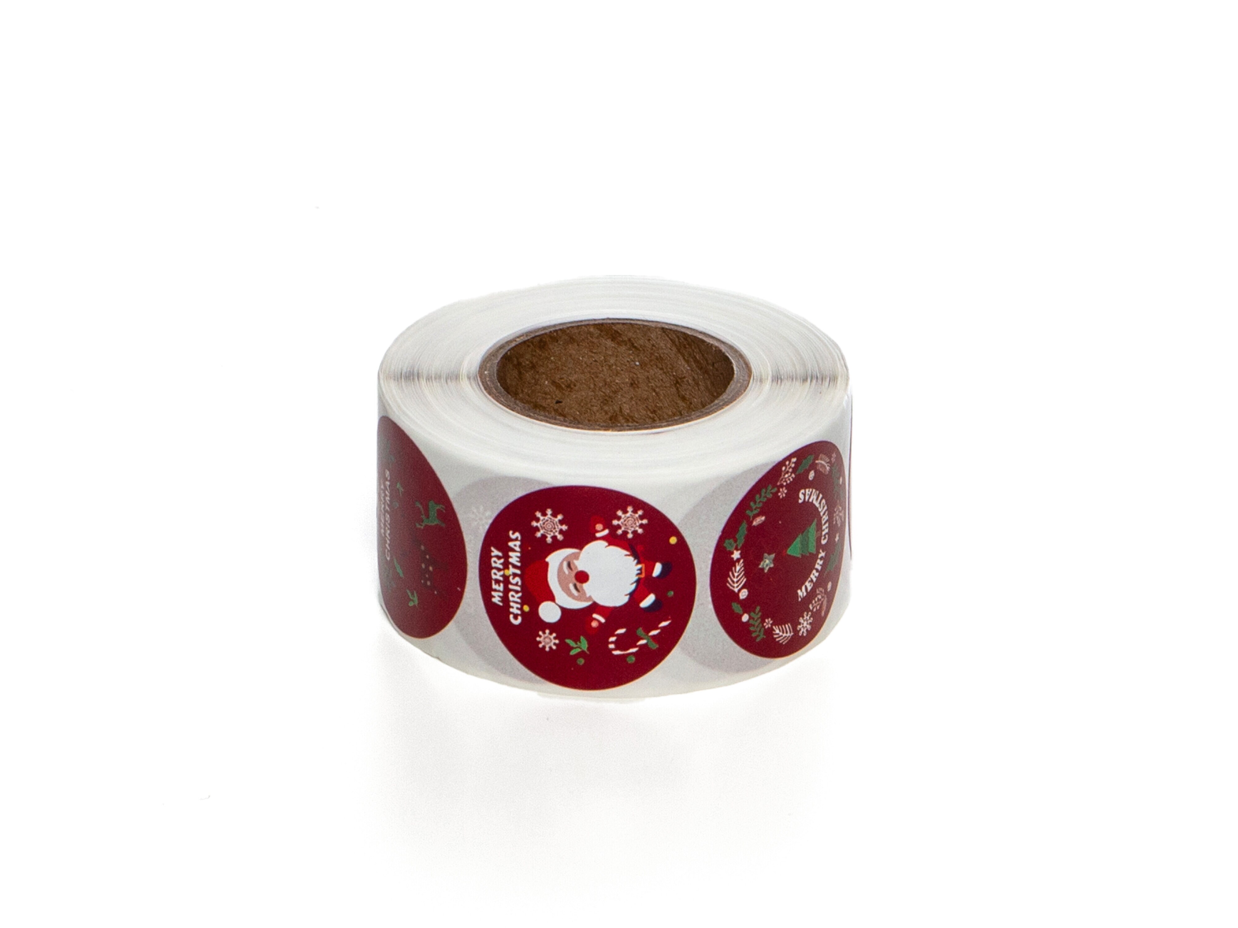 Juletiketter - Röda