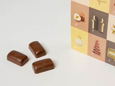 Julekalender med Nougat - Niederegger