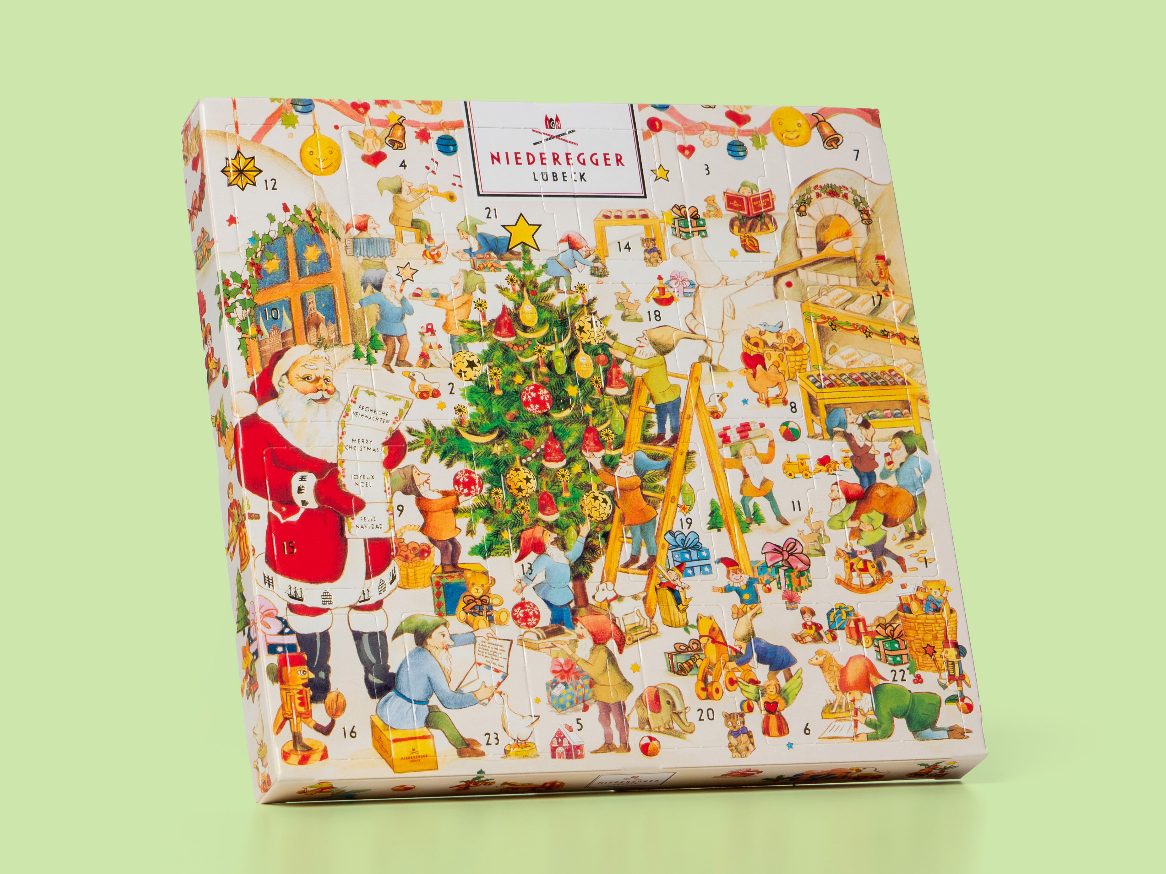 Marsipankalender - Niederegger