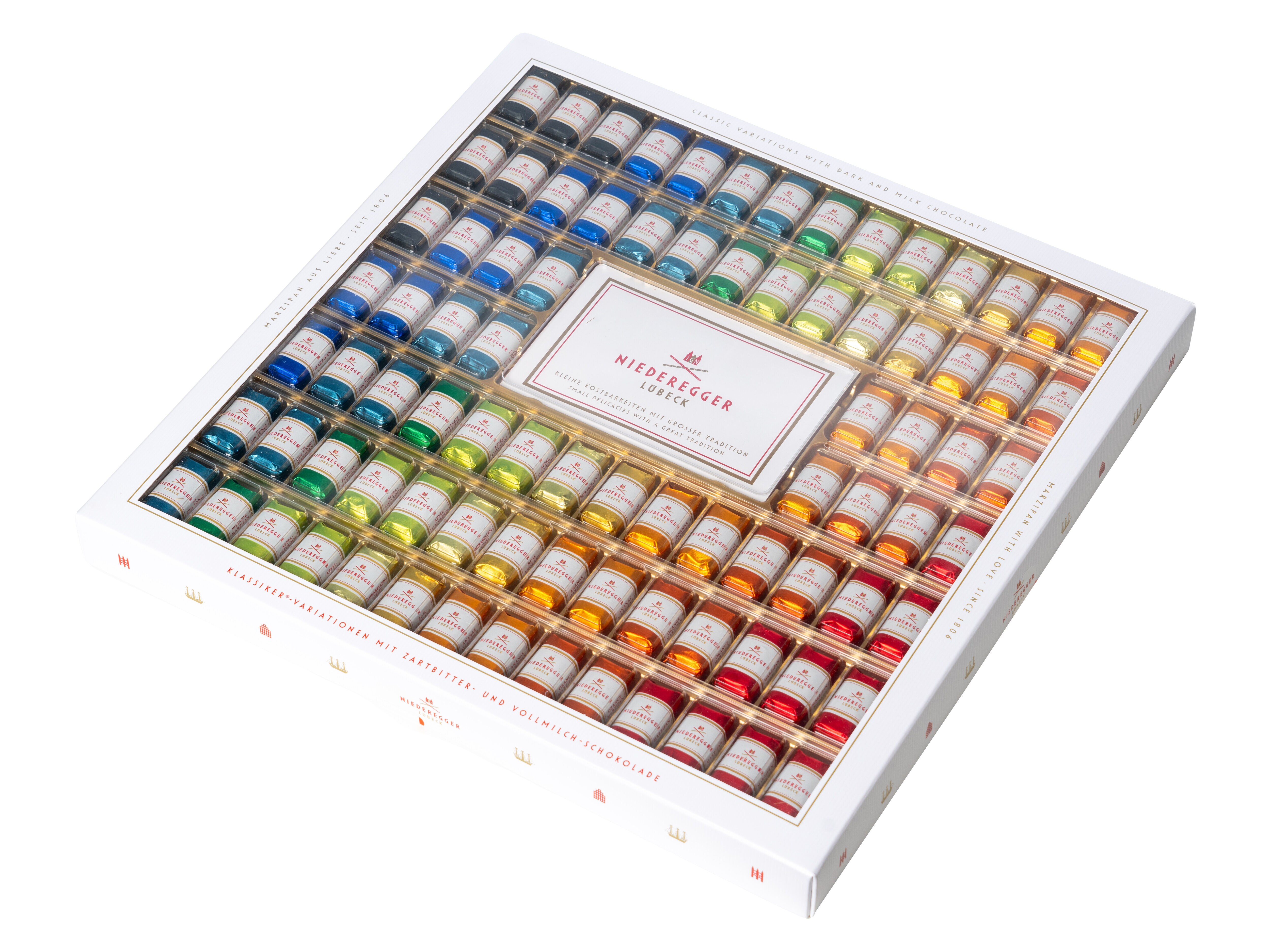 Sjokoladeeske med Marsipan 1 kg - Niederegger