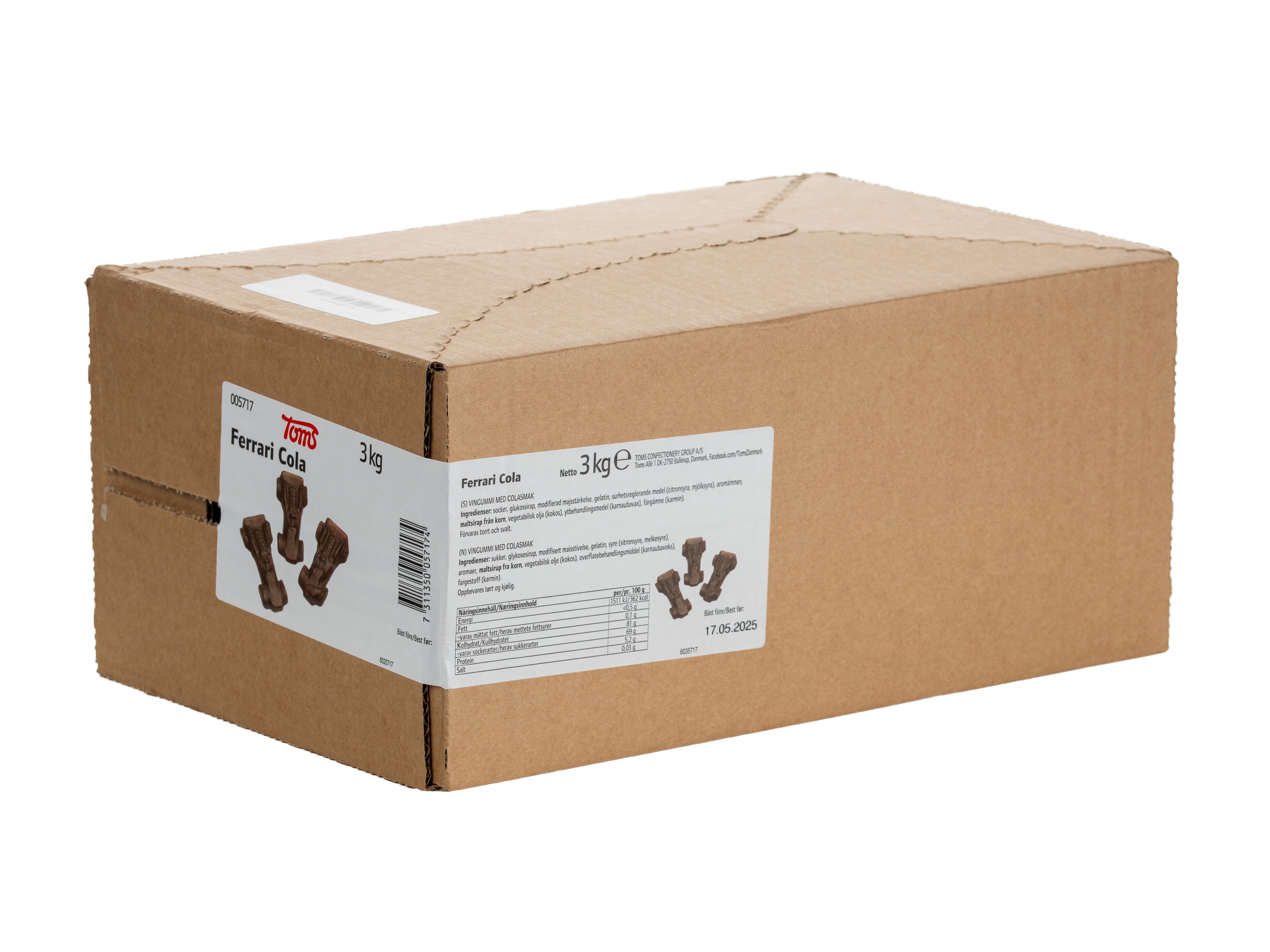 Ferraribilar Cola Lösgodis 3 kg