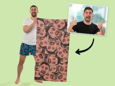 Personligt Badlakan med Foto - Multiface