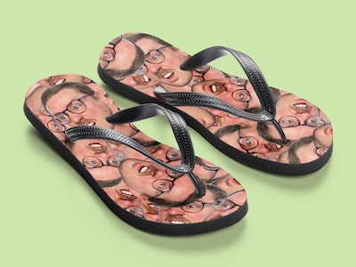Personliga Flip-flops med Foto - Multiface