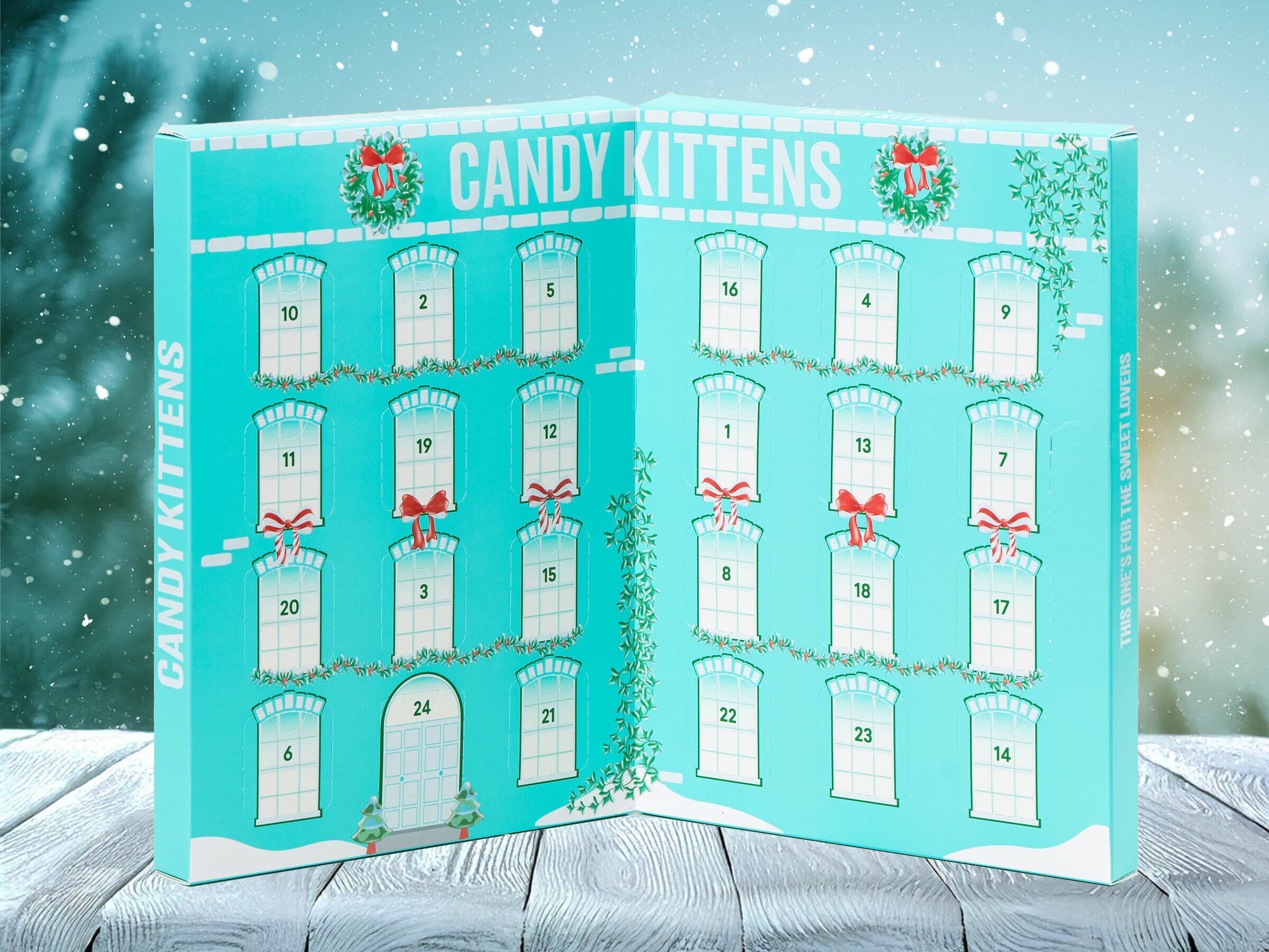 Candy Kittens Vegaaninen Karkkikalenteri