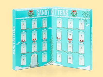 Candy Kittens Vegaaninen Karkkikalenteri