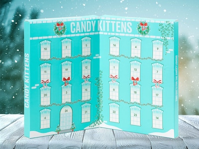 Candy Kittens Vegansk Godterikalender