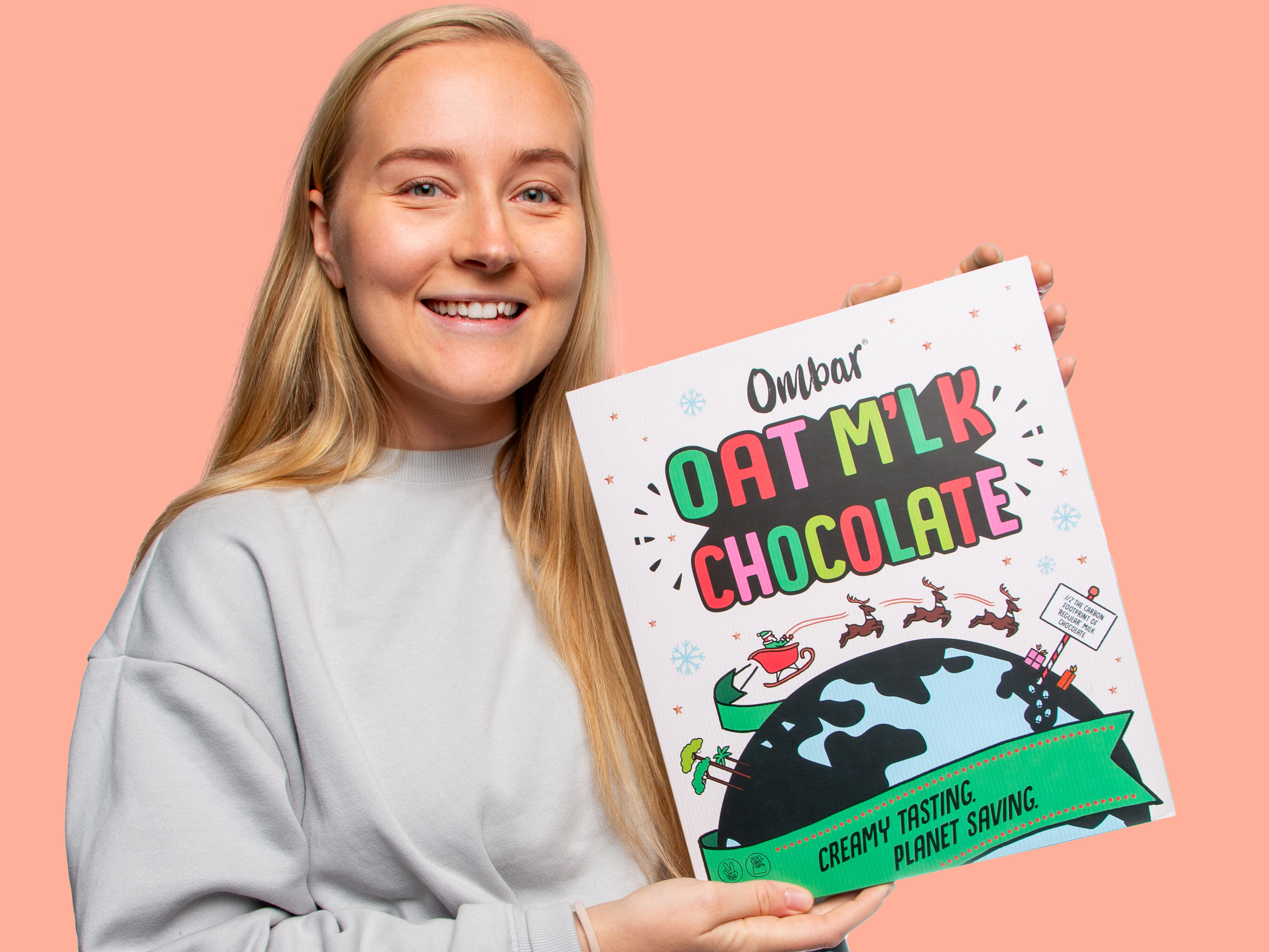 Ombar Vegansk & Glutenfri Sjokoladekalender