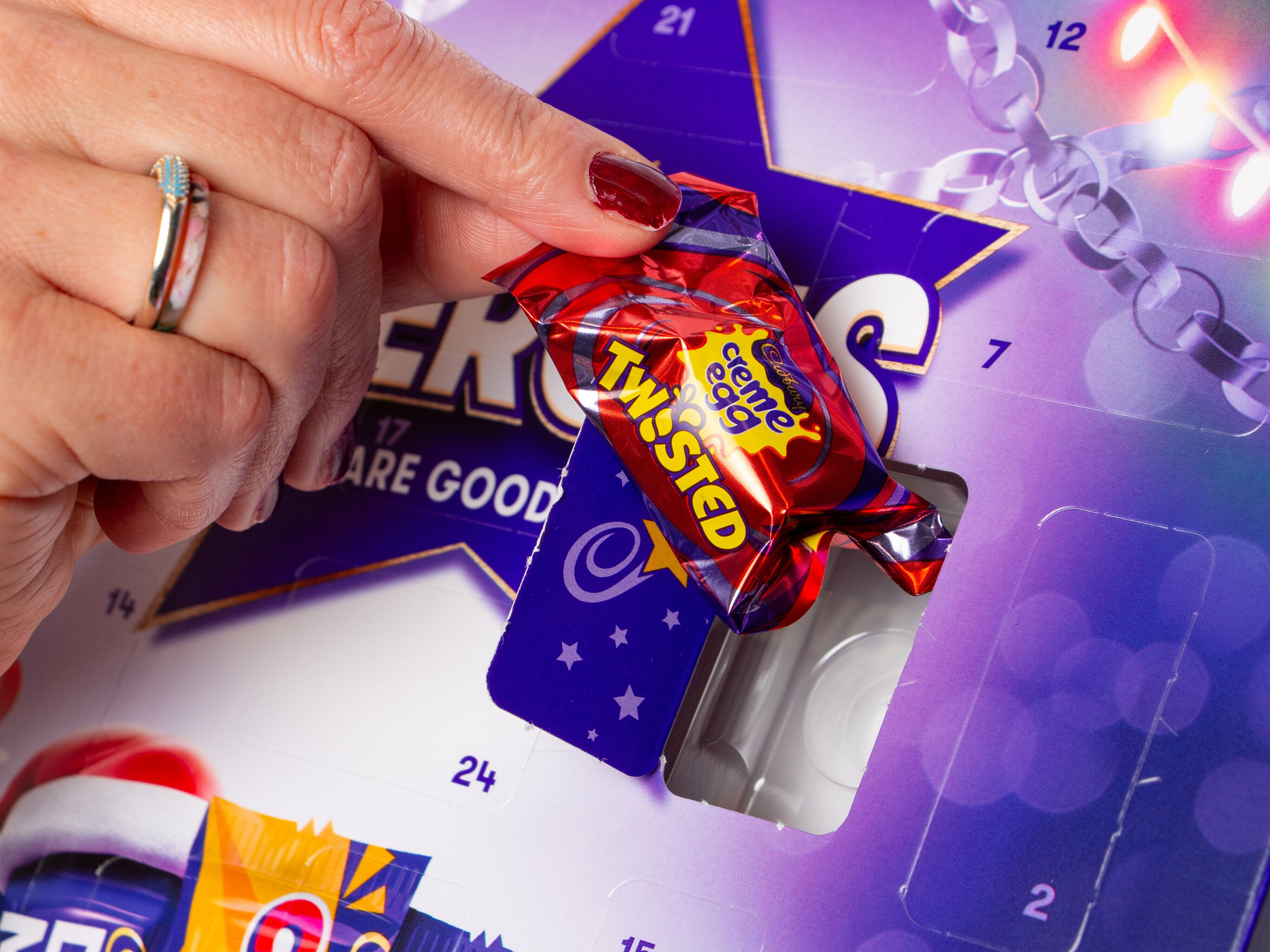 Cadbury Heroes Sjokoladekalender