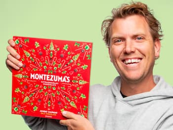 Montezuma Chokladkalender med Mjölkchoklad
