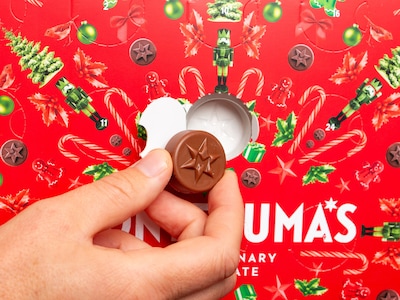 Montezuma Schokoladenadventskalender mit Milchschokolade