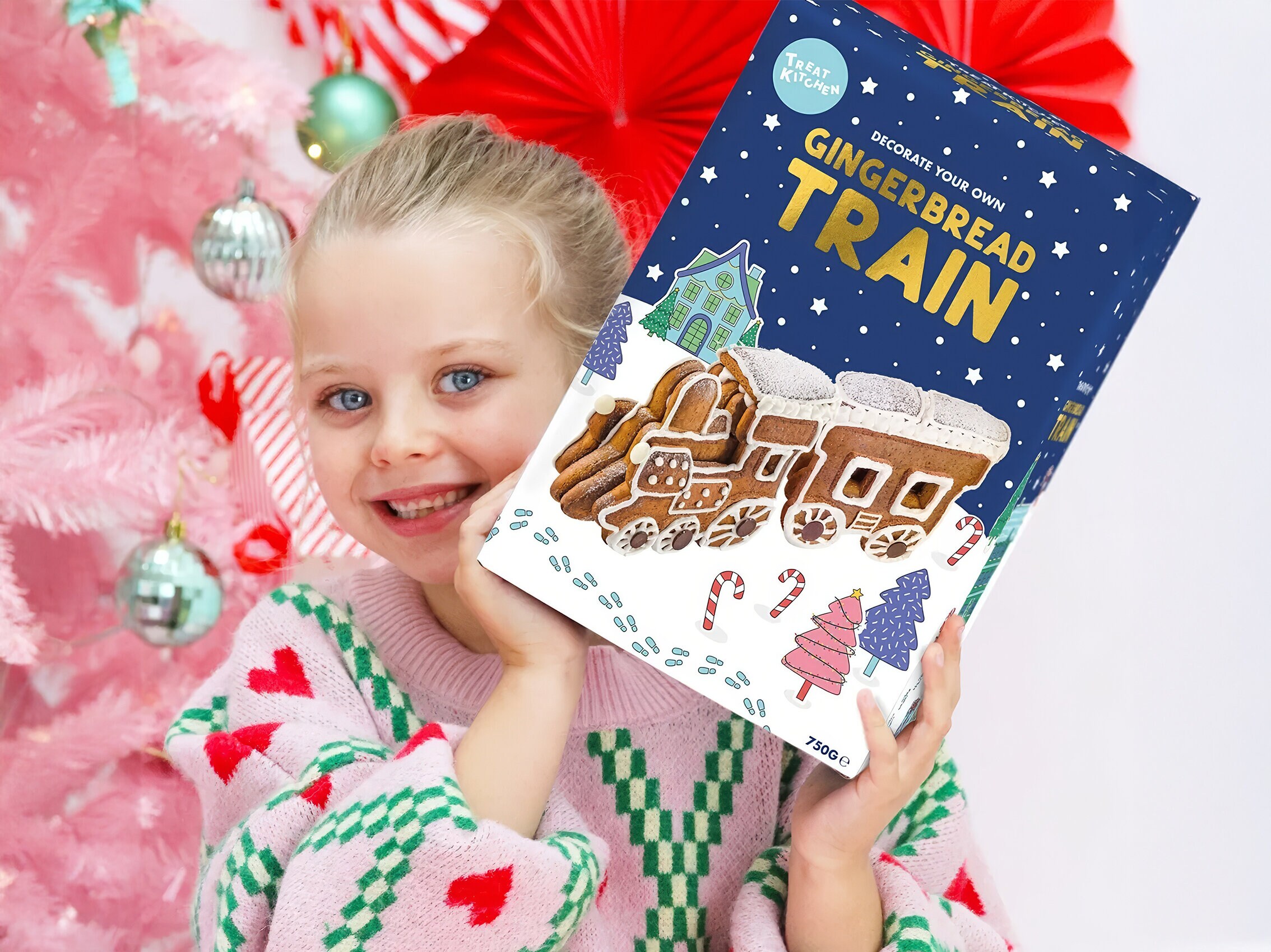 Byggsats Pepparkakståg - The Treat Kitchen