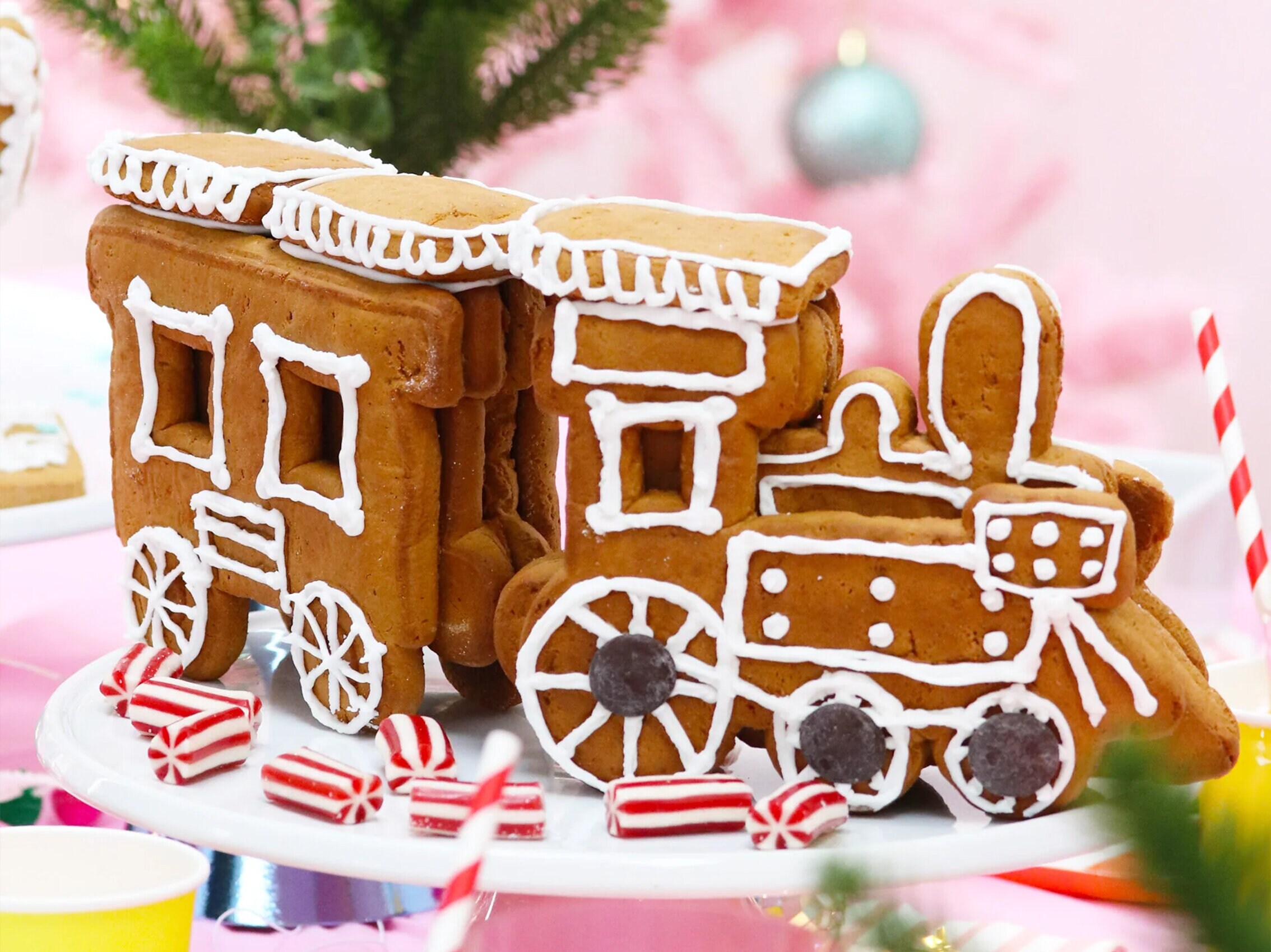 Byggsats Pepparkakståg - The Treat Kitchen