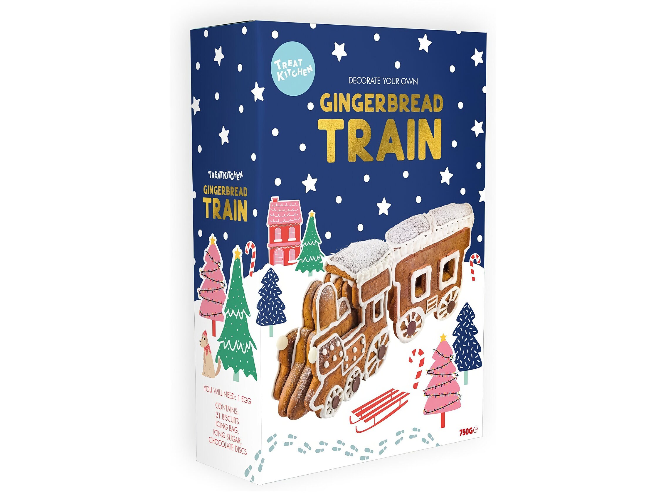 Byggsats Pepparkakståg - The Treat Kitchen