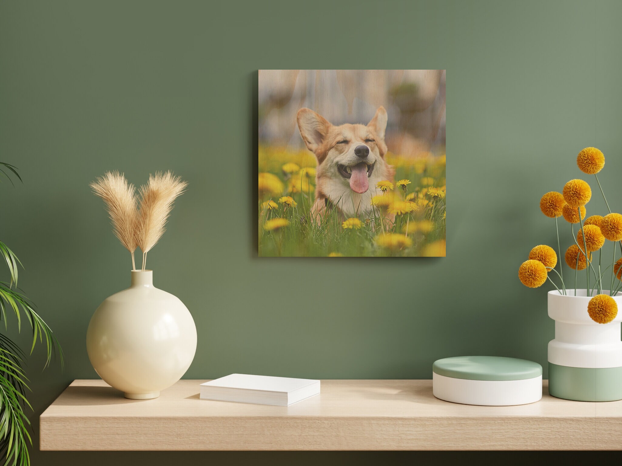 Personligt Fotoblock i Trä