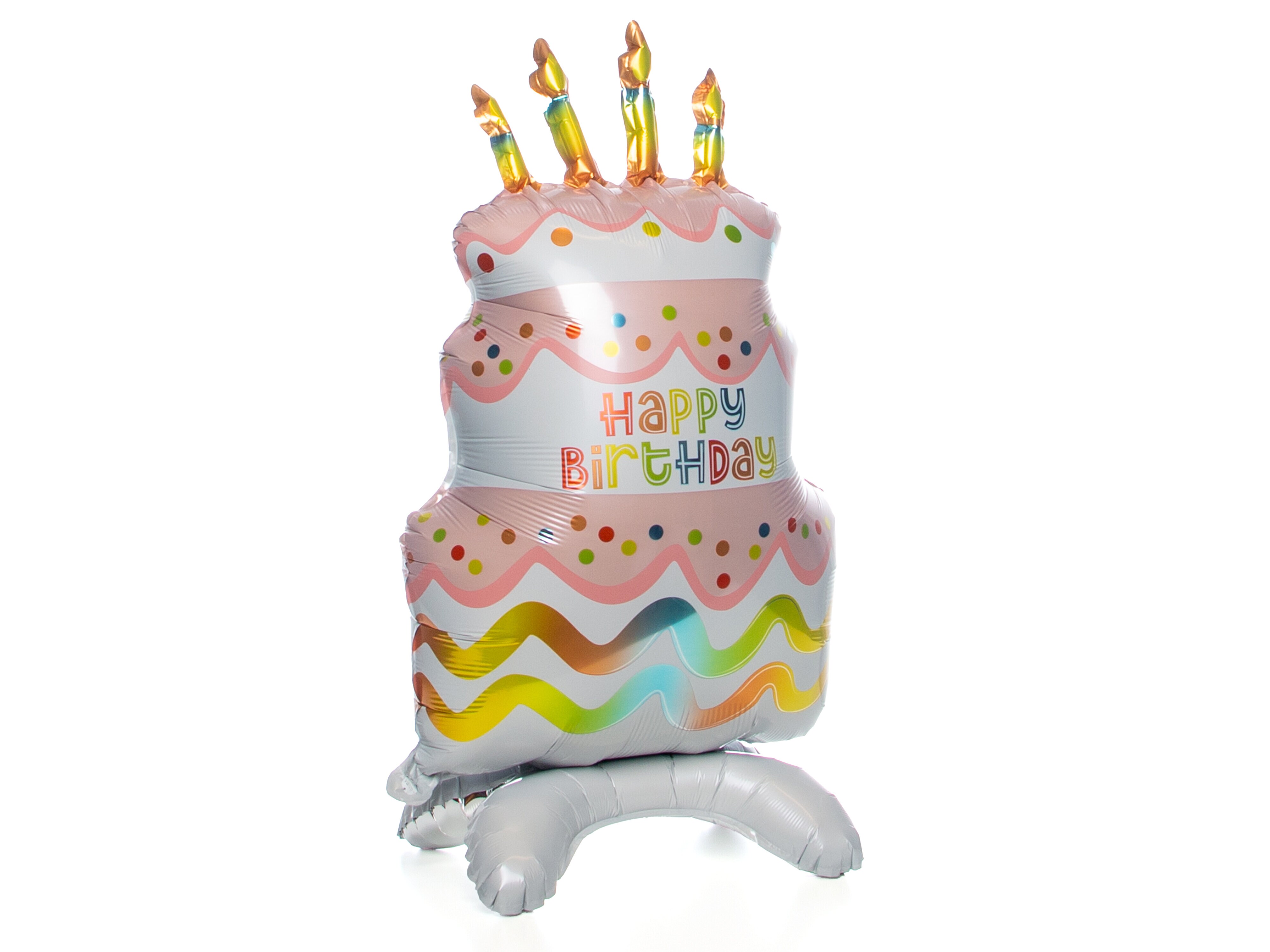 Folieballong Bursdagskake