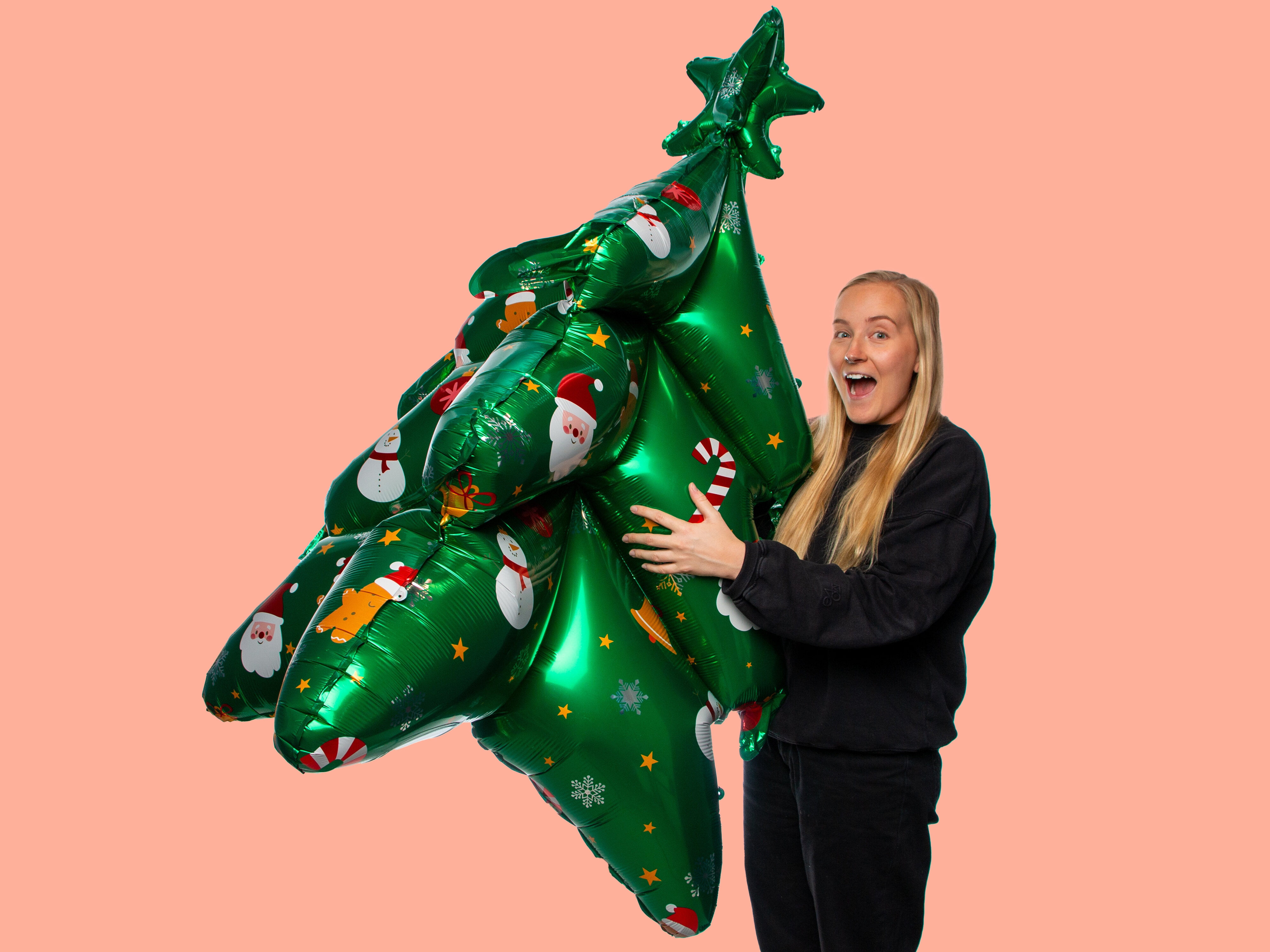 Folieballong Juletre