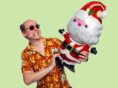 Folieballon Lille Julemand