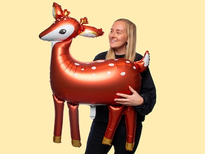 Folieballong Reinsdyr