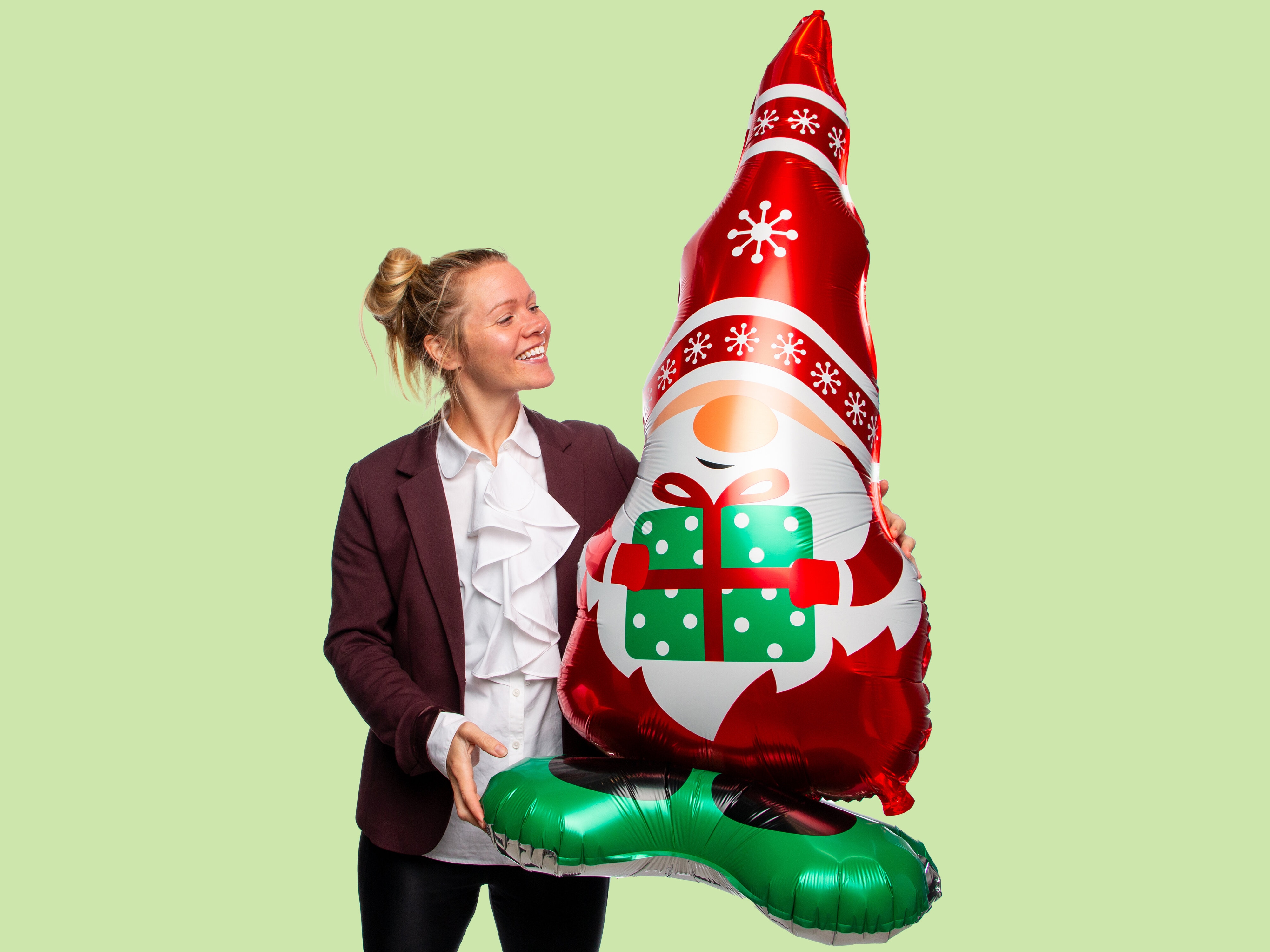 Folieballong Stor Julenisse