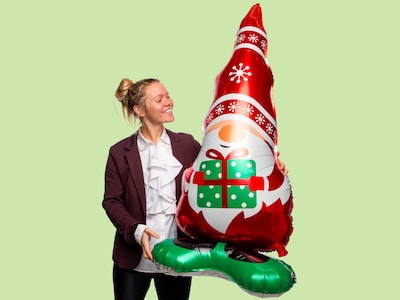 Folieballon Stor Julemand