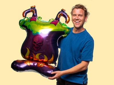 Folienballon Hexenkessel