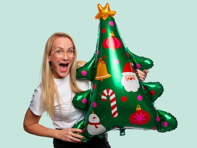 Folieballonger Jul 6-pack