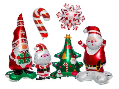 Folieballonger Jul 6-pack
