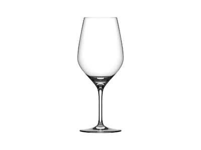 Personlig rødvinglass med gravering - Bokstav, Navn & Dato