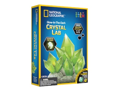 National Geographic Glow-In-The-Dark Crystal Lab