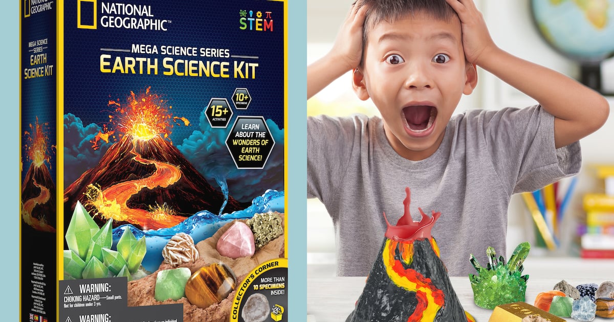 Earth Science Stream Kit National Geographic Mega Earth Science Kit | Online på Coolstuff