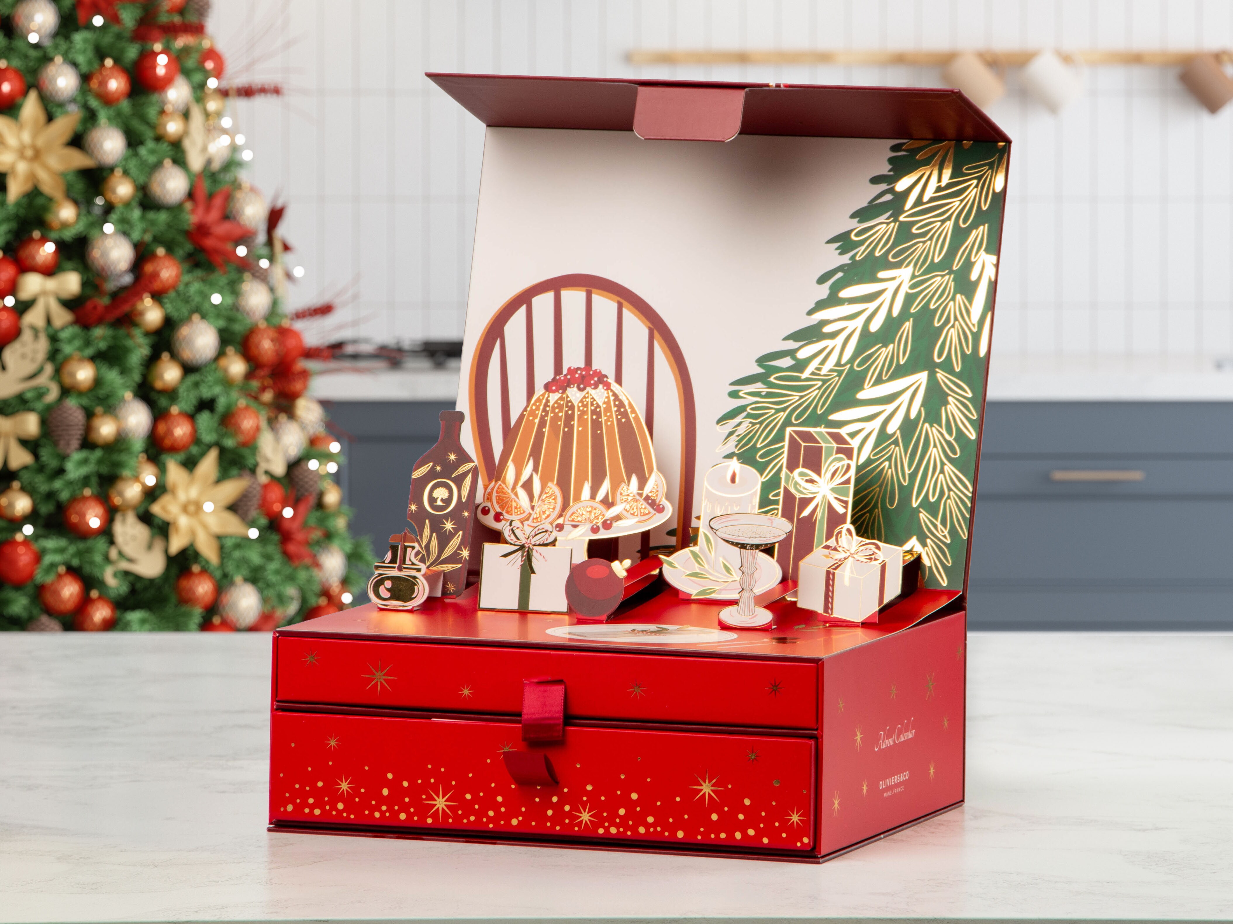 Oliviers & Co Adventskalender med Olivoljor & Delikatesser