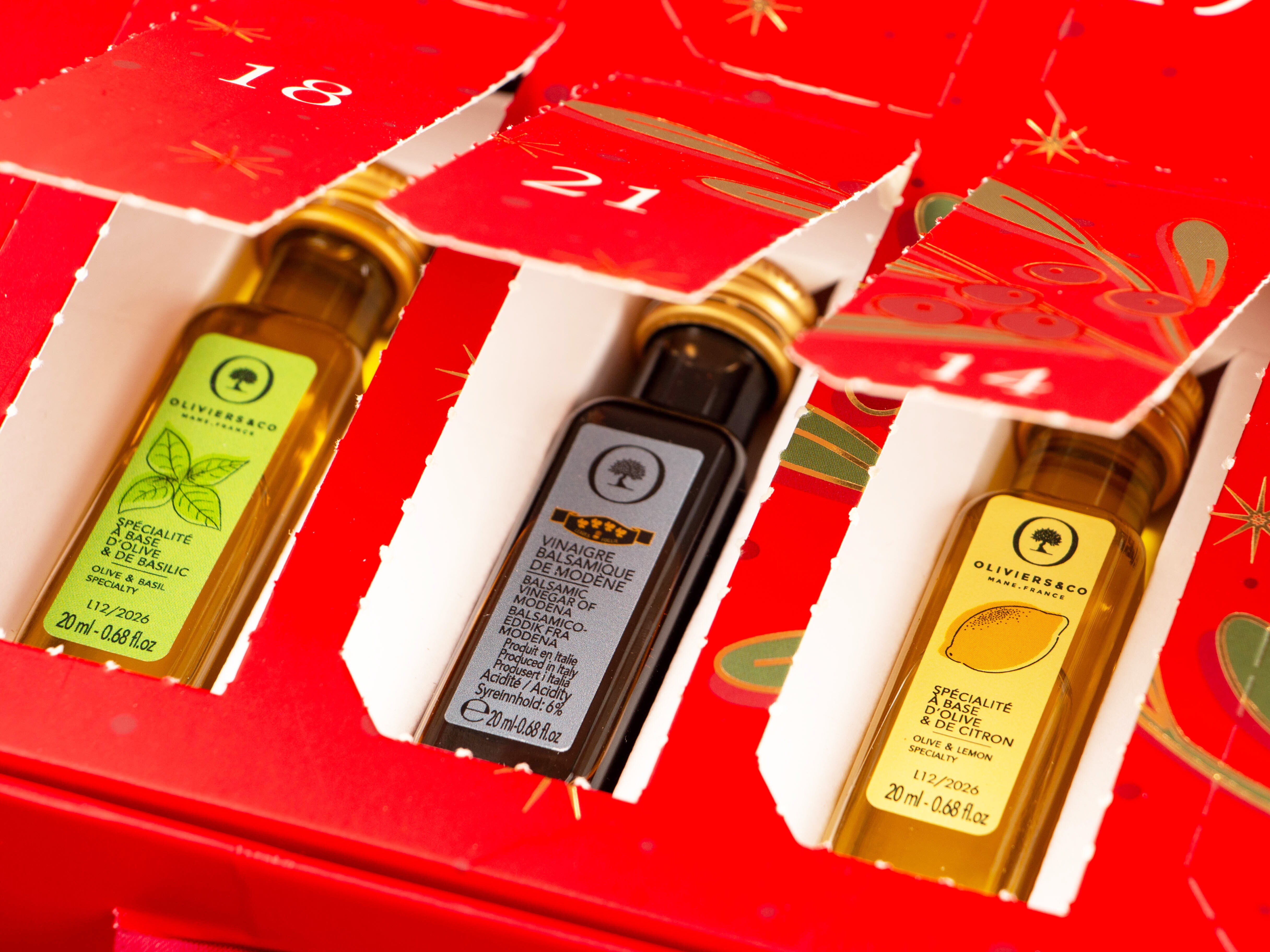 Oliviers & Co Adventskalender med Olivoljor & Delikatesser