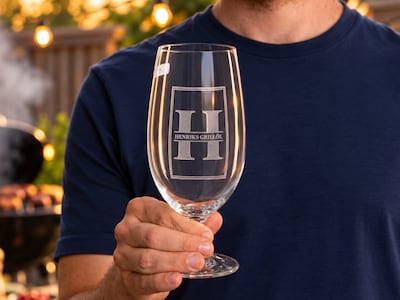 Personligt Spiegelau Ölglas med Gravyr - Bokstav & Namn