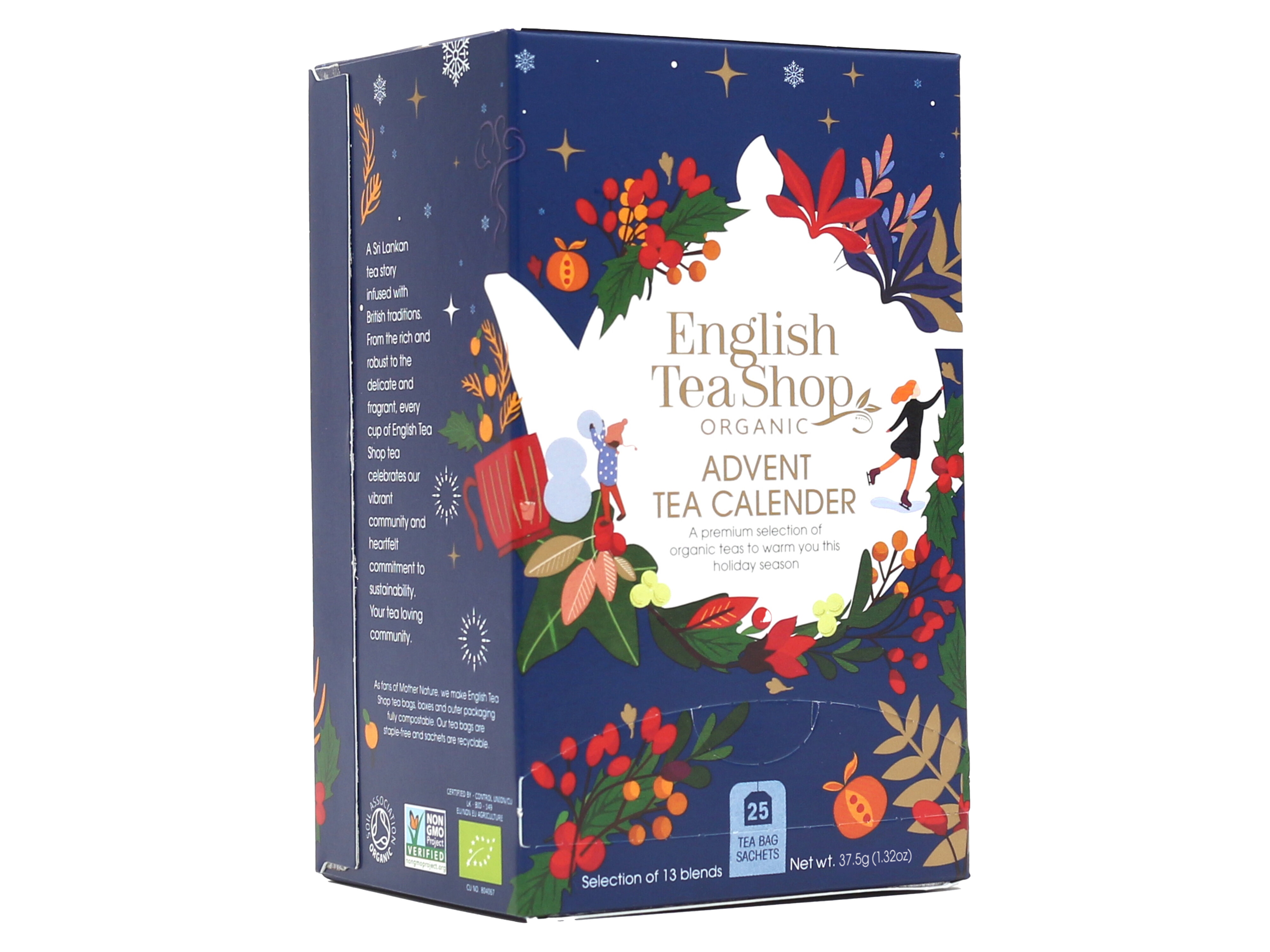 Teekalenteri Sininen Laatikko - English Tea Shop