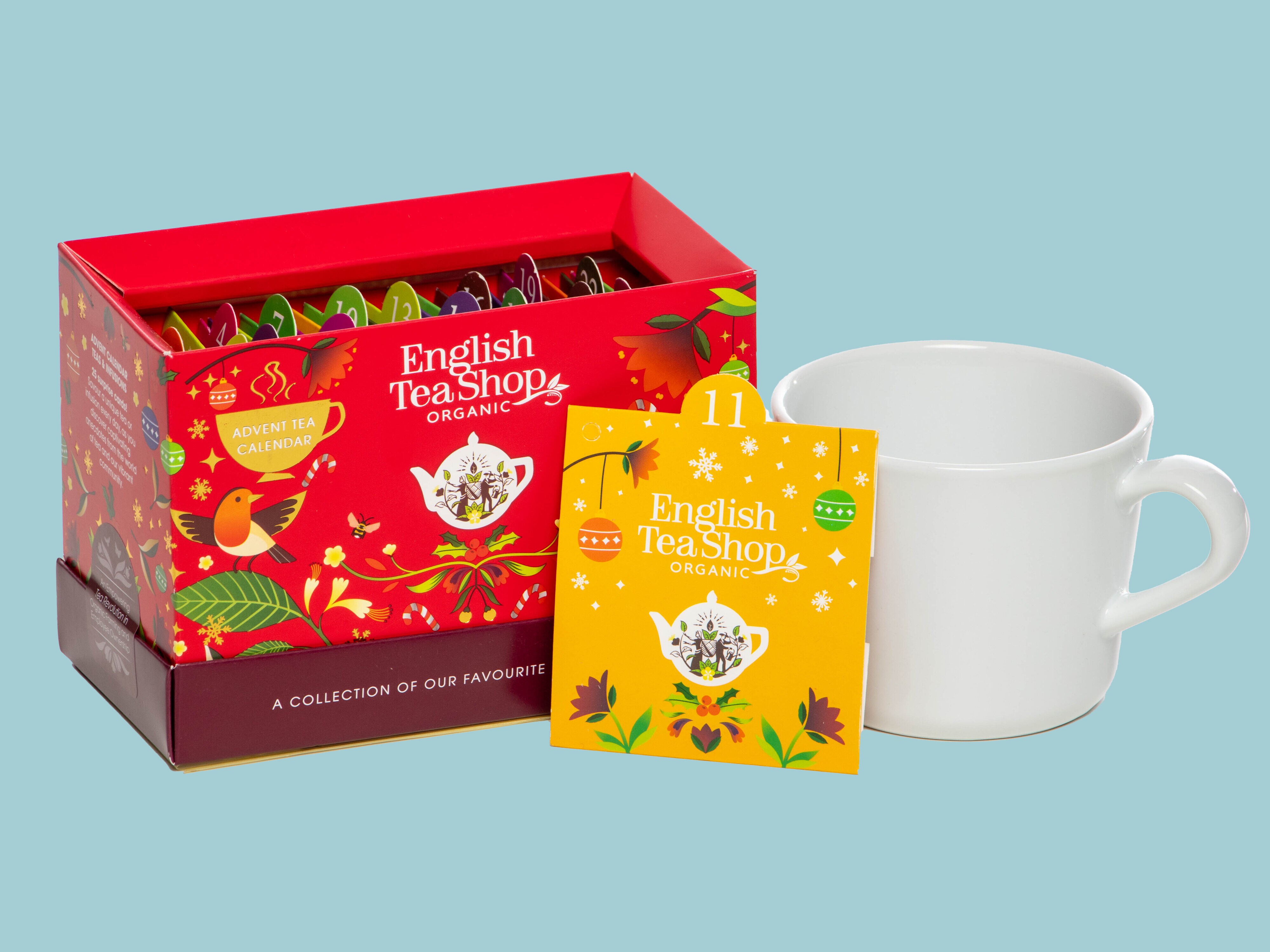 Tekalender Rød Box - English Tea Shop