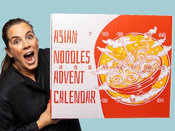 Instant-Nudeln Adventskalender