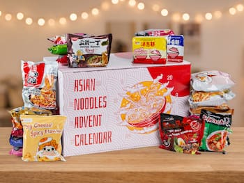 Instant-Nudeln Adventskalender
