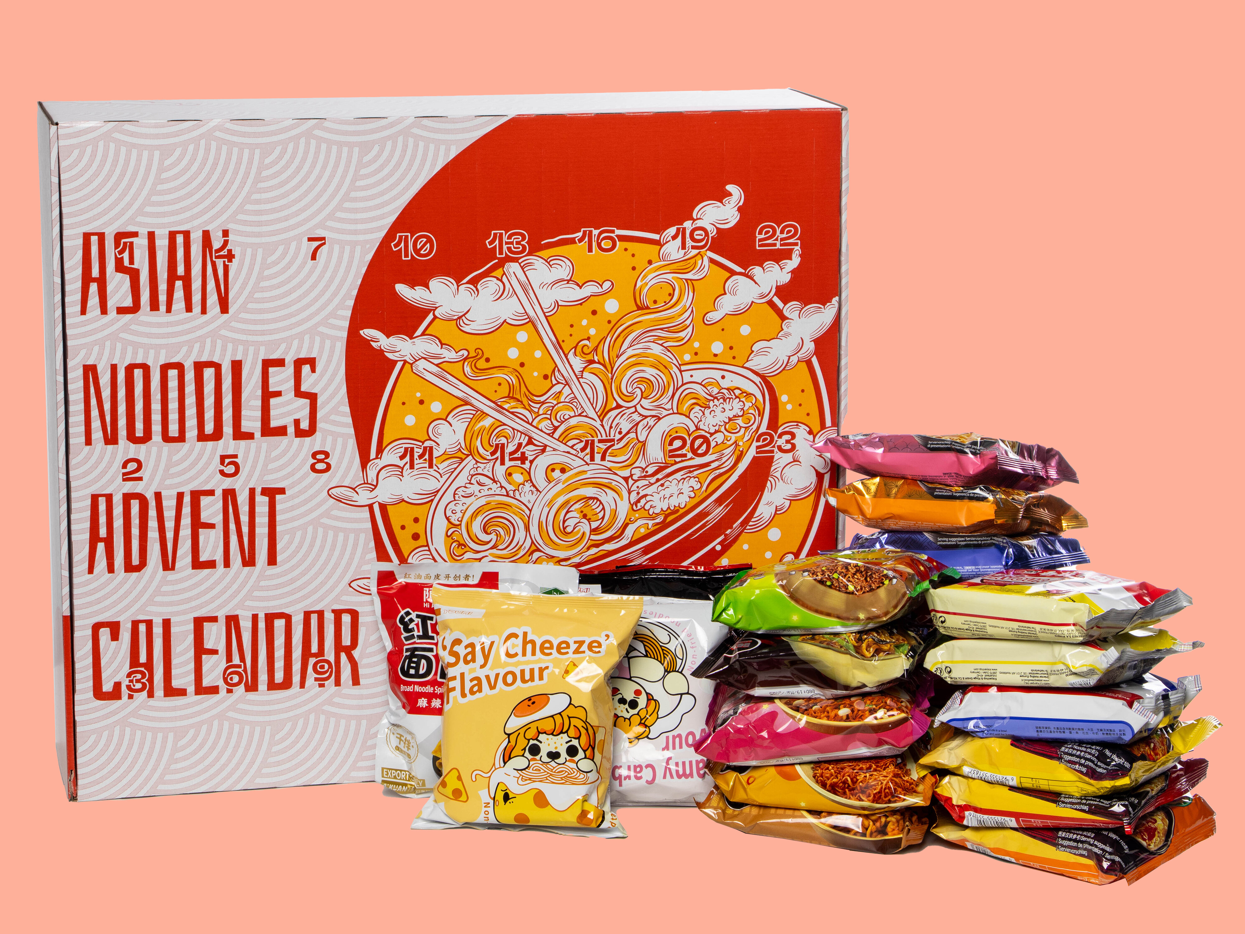 Adventskalender med Snabbnudlar